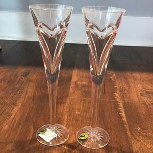 Waterford 💕 Crystal “Wishes” Flutes 🥂